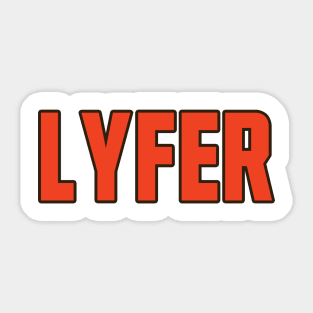 Cleveland Lyfer! Sticker